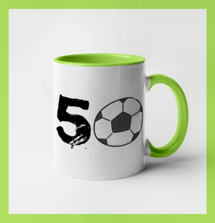 Futbal okrúhle narodeniny 50