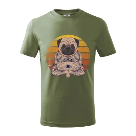 Yoga meditace - pug