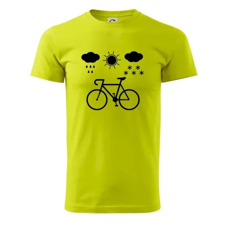 Cyklista za každého počasia