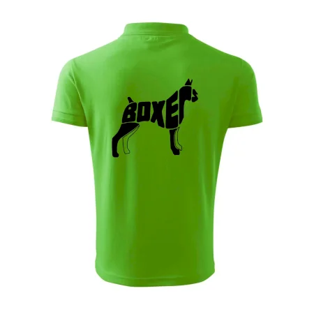 Boxer nápis v tele