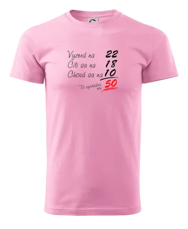 Vyzerá, cíti sa, chová sa - 50 rokov