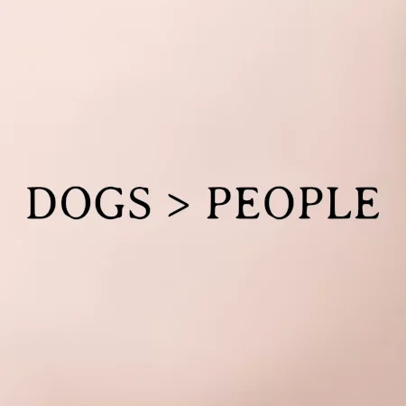 Dogs > People