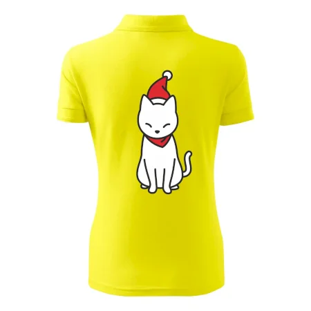 Vianočná mačka sediaca