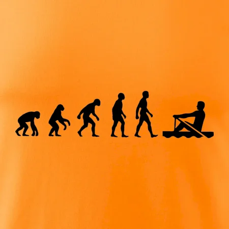Evolúcia veslovanie 1 človek