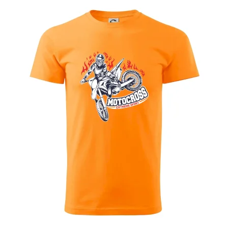 Motocross extreme sport fire