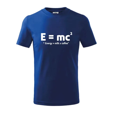 e = mc2 - coffee milk