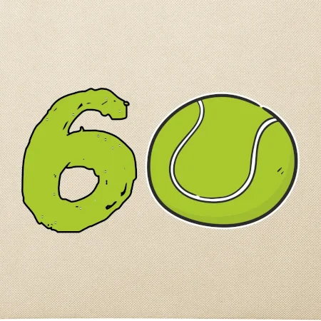 Tenis okrúhle narodeniny 60