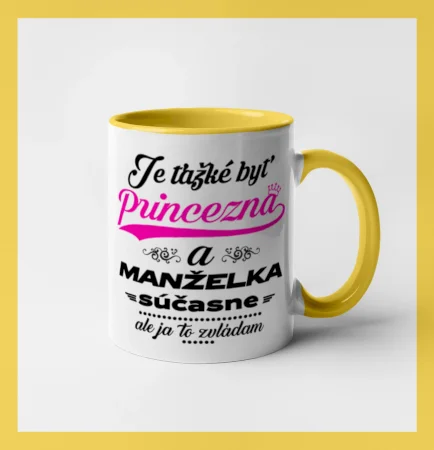 Je ťažké byť princezná manželka