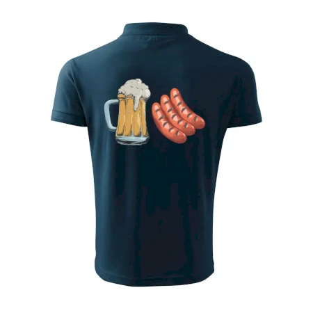 Pivo a klobása