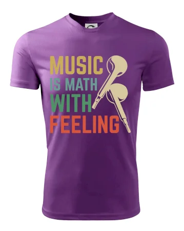 Music is math with feeling