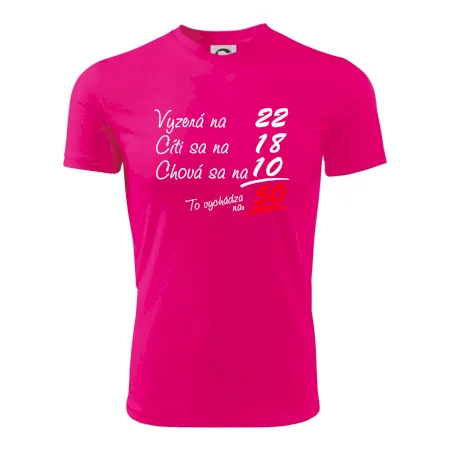 Vyzerá, cíti sa, chová sa - 50 rokov