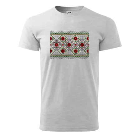 Ukrajinský vzor - Červeno Zelený