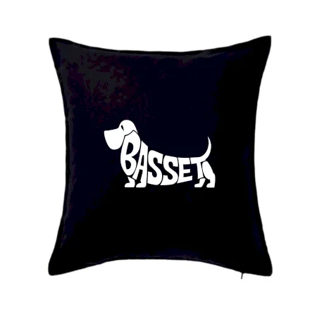 Basset nápis v tele