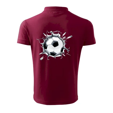 Futbalová lopta v triku