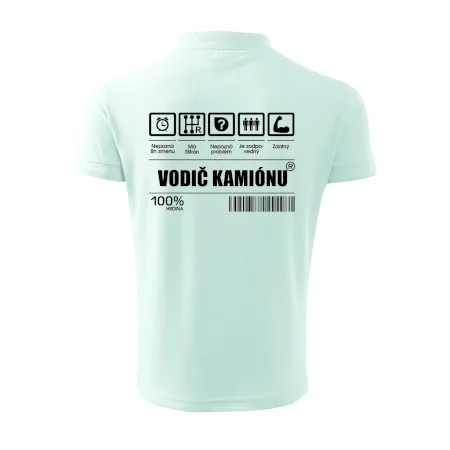 Čiarový kód - Vodič kamiónu