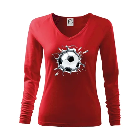 Futbalová lopta v triku