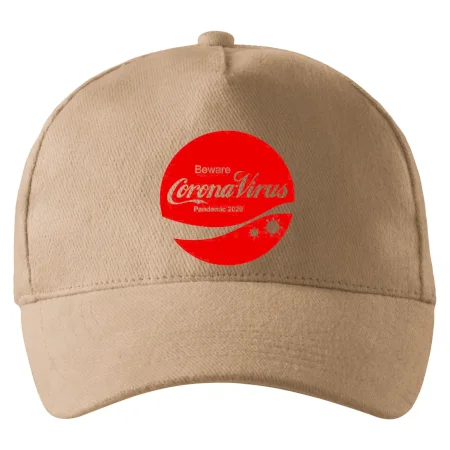 Corona virus pandemic logo