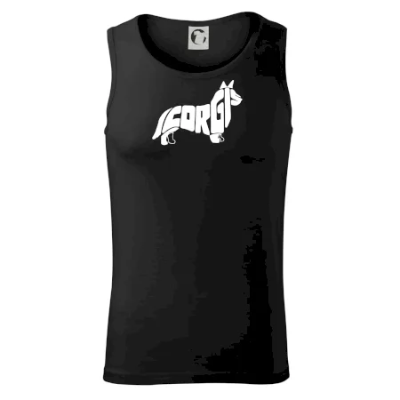 Corgi - nápis v tele