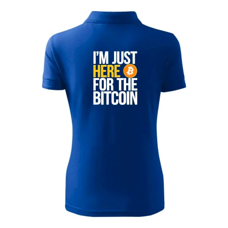 I'm just here for the Bitcoin