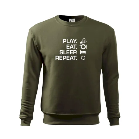 Play Eat Sleep Repeat badminton