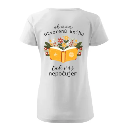 Ak mám otvorenú knihu, tak vás nepočujem