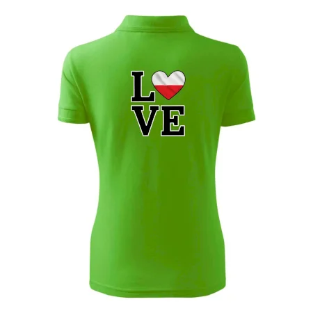 Love Poľská vlajka