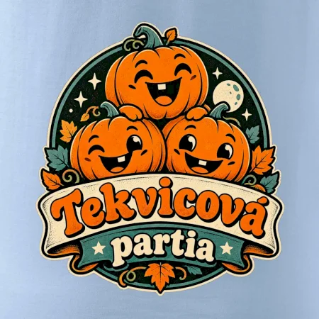 Tekvicová partia - tri veselé tekvice retro