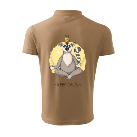 Yoga - keep calm kreslený
