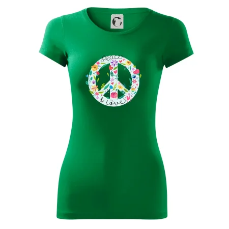 Peace and love symbol