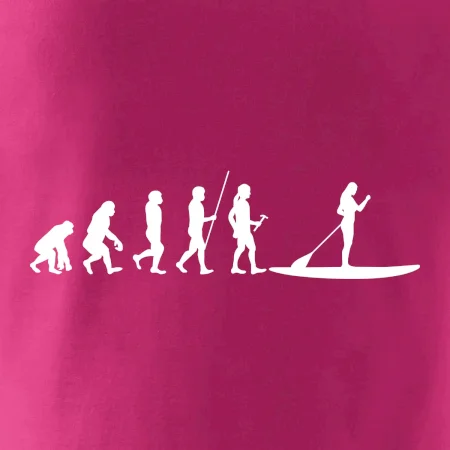 Evoluce paddleboard žena