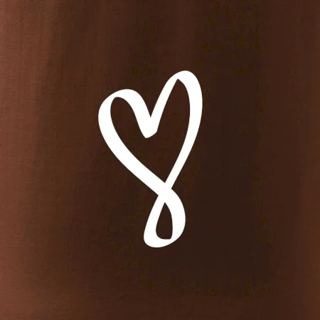 Srdce nekonečno na prsník