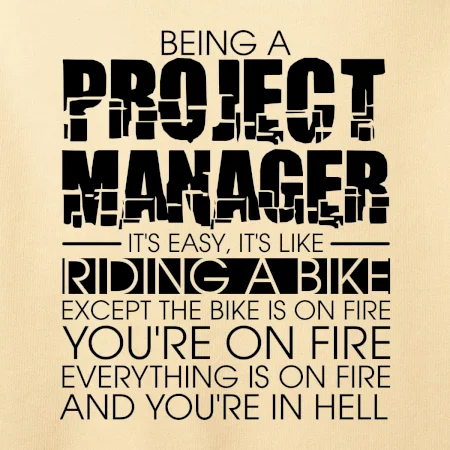 Being A Project Manager - bike