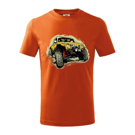 Žltý offroad s navijakom