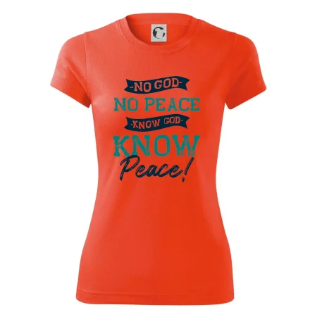 No God no peace, know God know peace