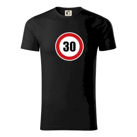 Dopravná značka - obmedzenie rýchlosti 30