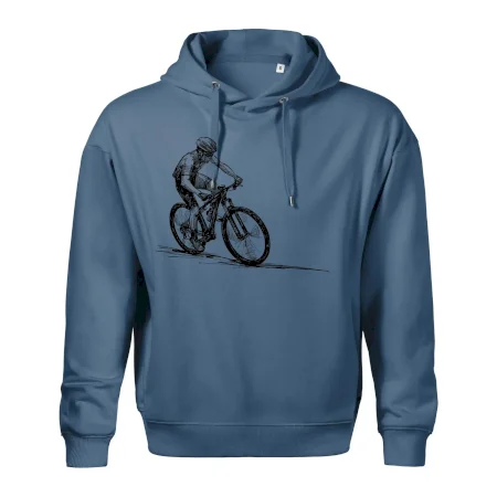 MTB kreslený cyklista