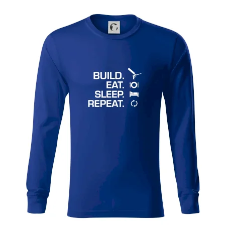 Build eat sleep repeat - montážna pena