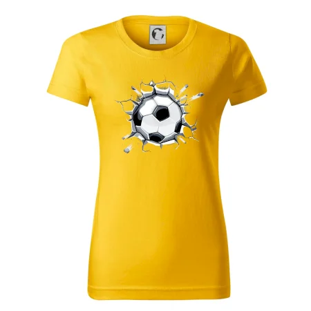 Futbalová lopta v triku