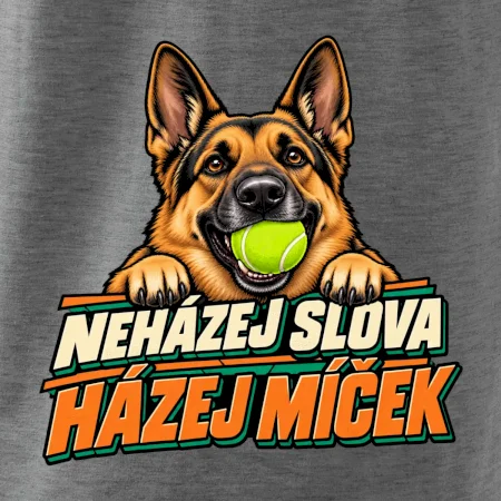 Neházej slova házej míček - vlčák