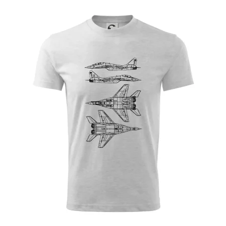 Mig 29 Fulcrum - obrys