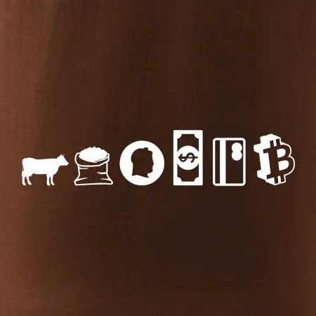 Evolúcia peňazí Bitcoin