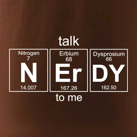 Talk nerdy - periodická tabuľka