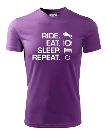 Ride Eat Sleep Repeat Kôň