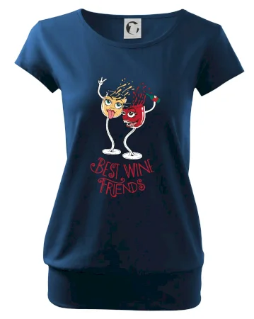 Best wine friends dancing (Pecka design)