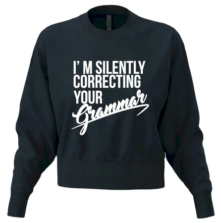 Correcting grammar