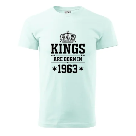 Kings are born in 1963