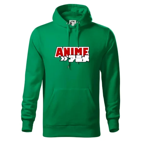 Anime nápis červený