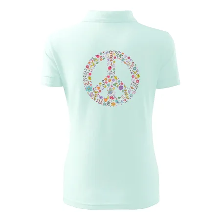 Peace symbol lístočky