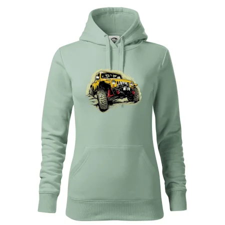 Žltý offroad s navijakom