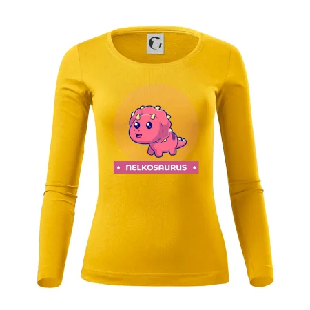 Dinosaurie mená - růžový dinosaurus